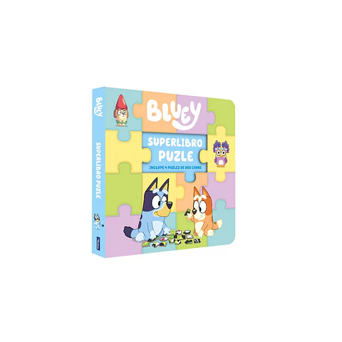 BLUEY NOVELTY LIBRO DE ROMPECABEZAS