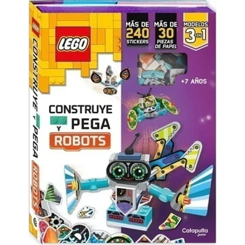Lego. Construye Y Pega Robots