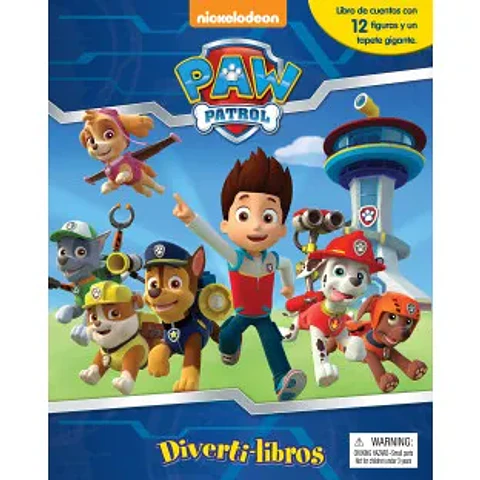 Paw Patrol Divertilibros + Kit Actividad