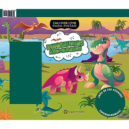 Dinosaurios Asombrosos Caleidoscopio Para Pintar