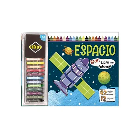 Espacio. Gran Libro Para Colorear