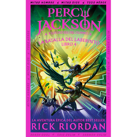 Percy Jackson y los dioses del Olimpo 4: La batalla del laberinto