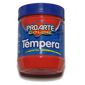Tempera Proarte 120ml Rojo Bermellon