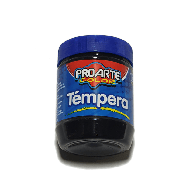 Tempera Proarte 120ml Negro
