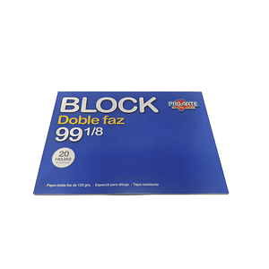 Block doble faz 99 1/8 20 hojas Proarte