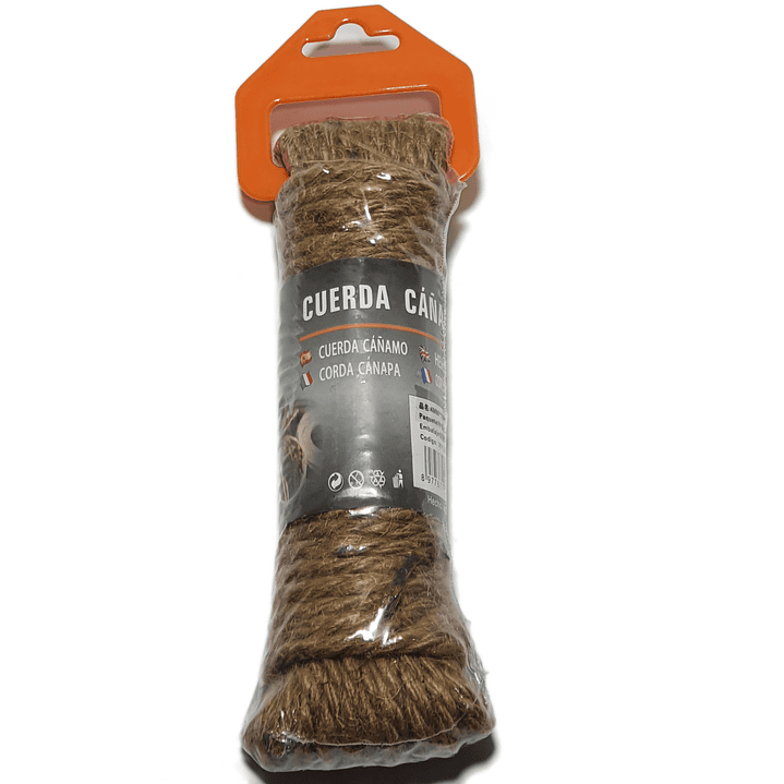 Cuerda Cañamo 4mm X 10 metros 1