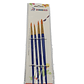 Set 4 pinceles pelo sintético DingLi - Miniatura 1
