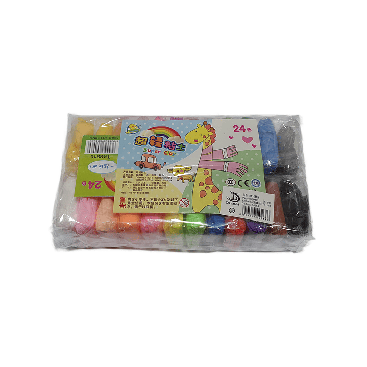 Foamy Moldeable 24 colores DingLi 1