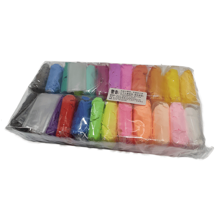 Foamy Moldeable 24 colores DingLi 2