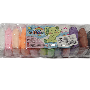 Foamy Moldeable 12 colores DingLi