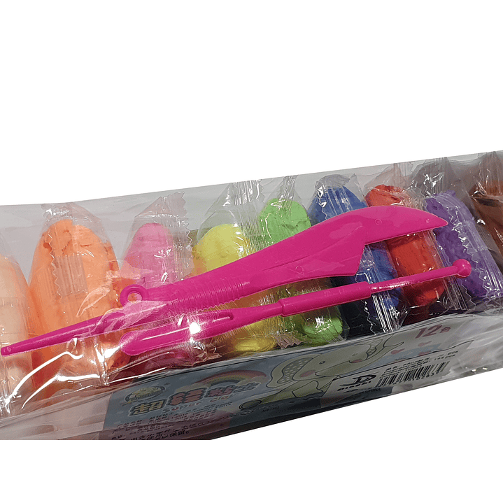 Foamy Moldeable 12 colores DingLi 3