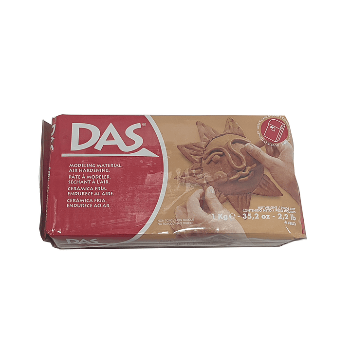 Masa Para Moldear Das 1 Kg color terracota 1