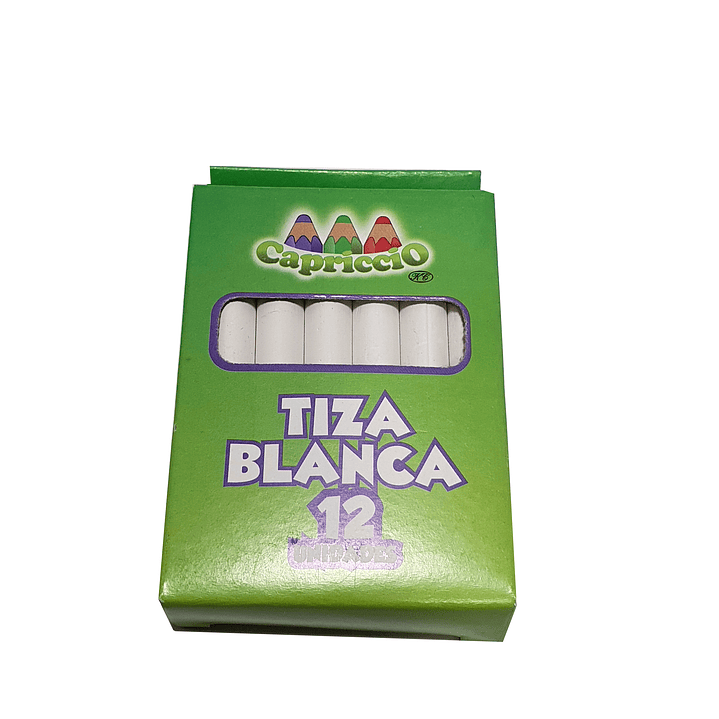 Tiza Blanca 12 unidades Capriccio 1