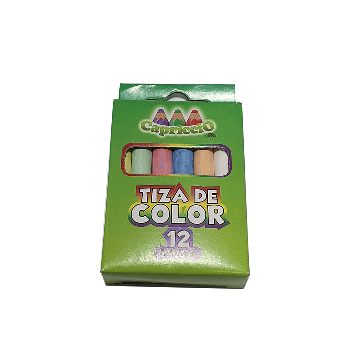 Tiza de colores 12 unidades Capriccio 1