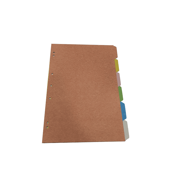 Separador tamaño Oficio 6 unidades 1