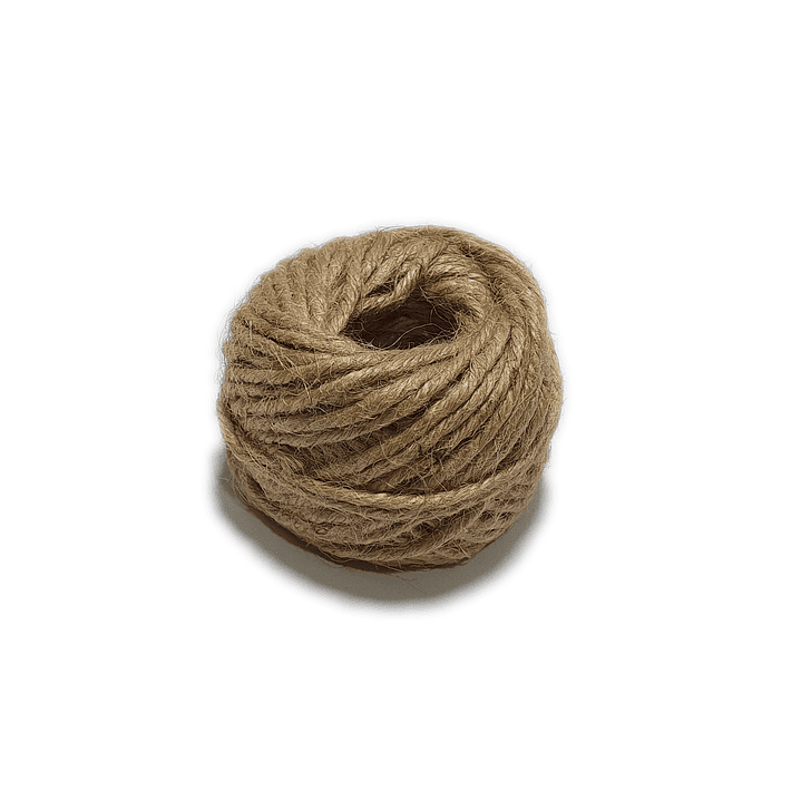 Sisal natural 3mm 50 gramos Nilsa 1