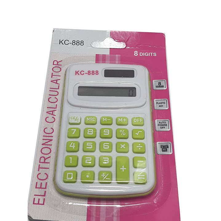 Calculadora Pequeña 8 digitos KC-888 2