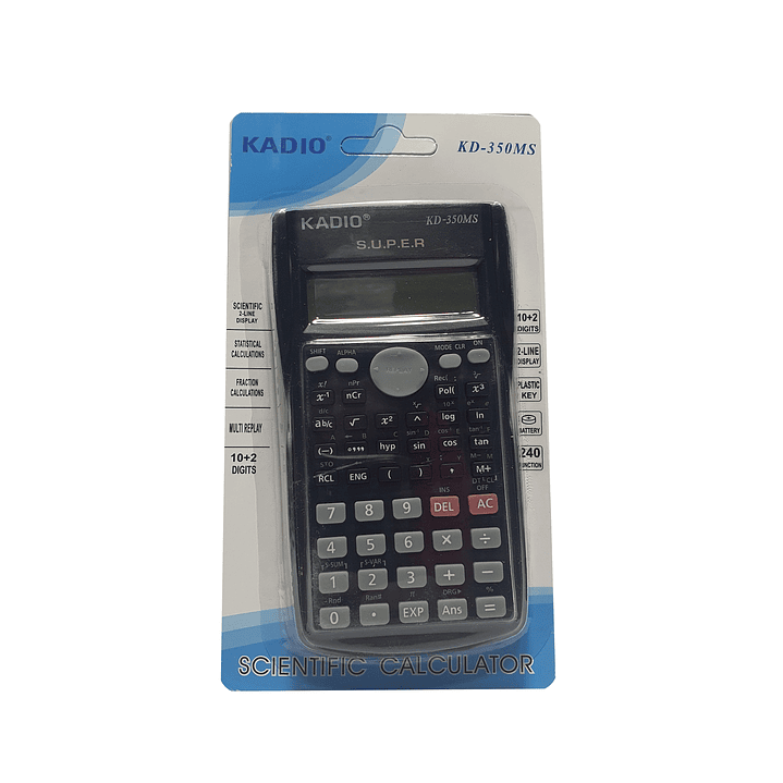 Calculadora Cientifica KADIO 240 funciones  KD-350ms 1