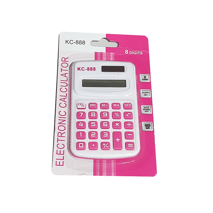 Calculadora Pequeña 8 digitos KC-888 3