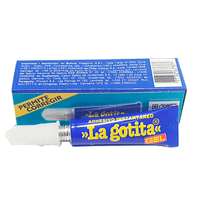 Adhesivo instantáneo La Gotita Gel 3gr