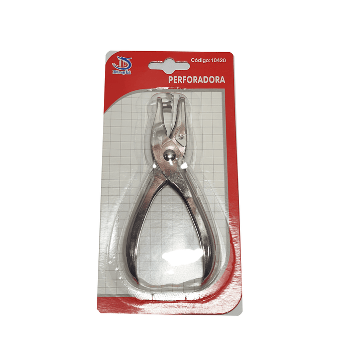 Perforadora 6mm un orificio metalica DingLi 1