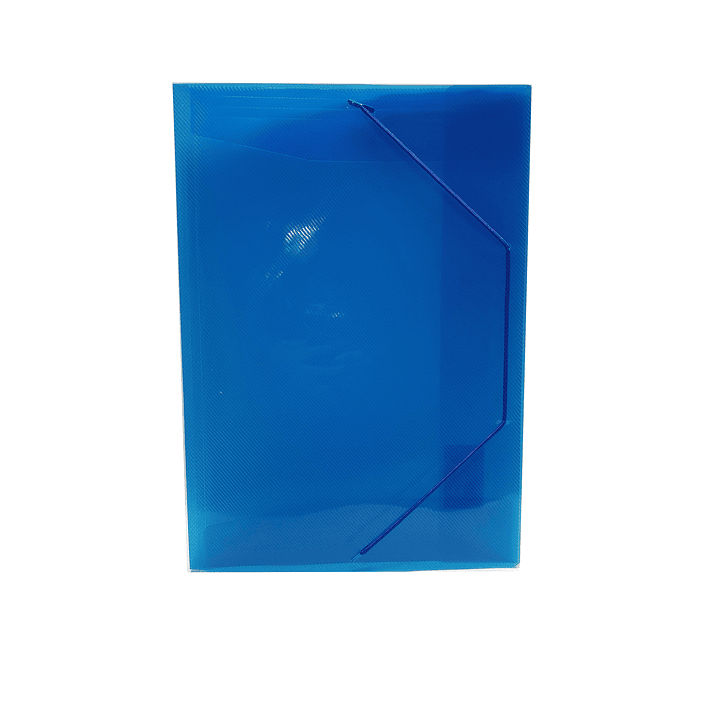 Carpeta plástica Tamaño oficio con elástico DingLi 2