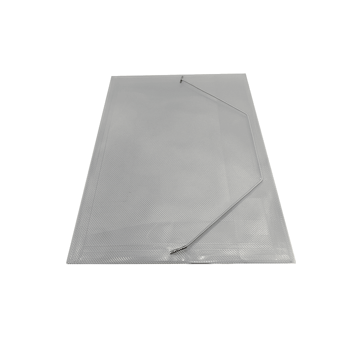 Carpeta plástica Tamaño oficio con elástico DingLi 4