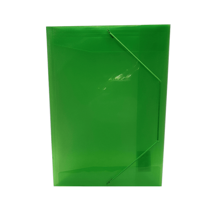 Carpeta plástica Tamaño oficio con elástico DingLi 11