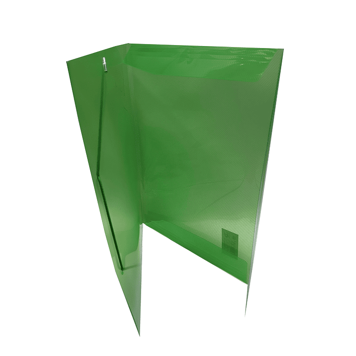 Carpeta plástica Tamaño oficio con elástico DingLi 12