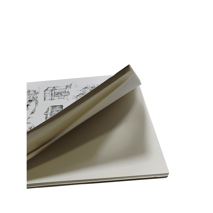 Croquera de dibujo XL Tamaño A3 29,7 X 42Cm 4