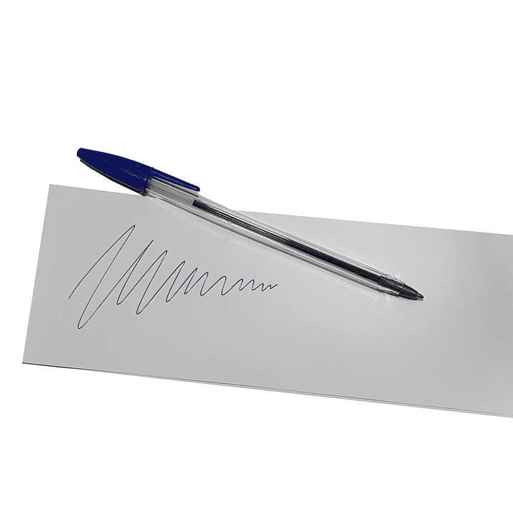 Caja 50 lápiz pasta Azul DingLi 2