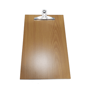 Tabla sujeta papeles tamaño Oficio 35x23cm