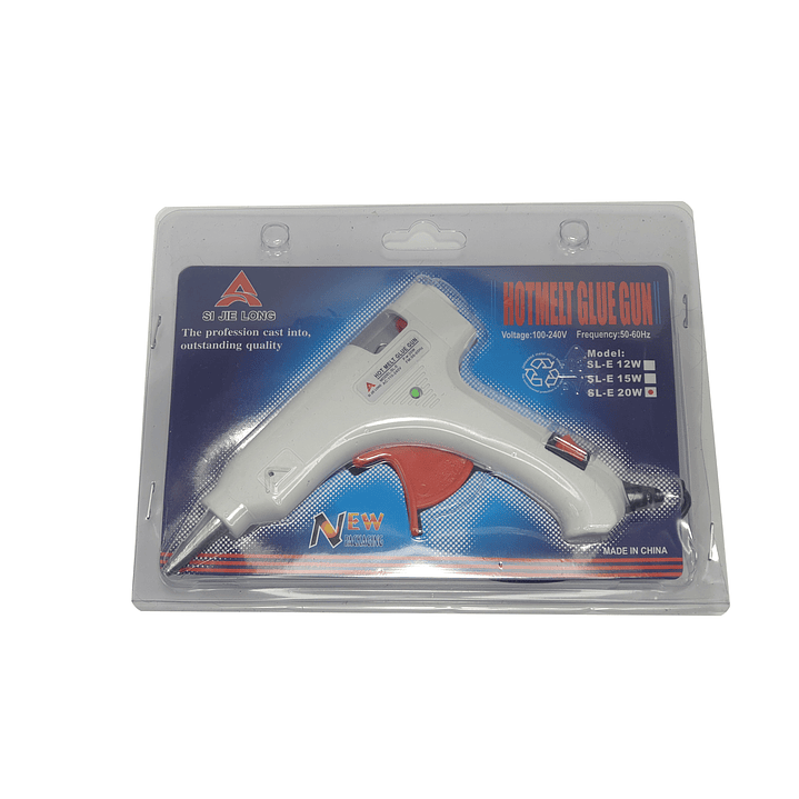 Pistola de Silicona Pequeña Con Interruptor 20W 1