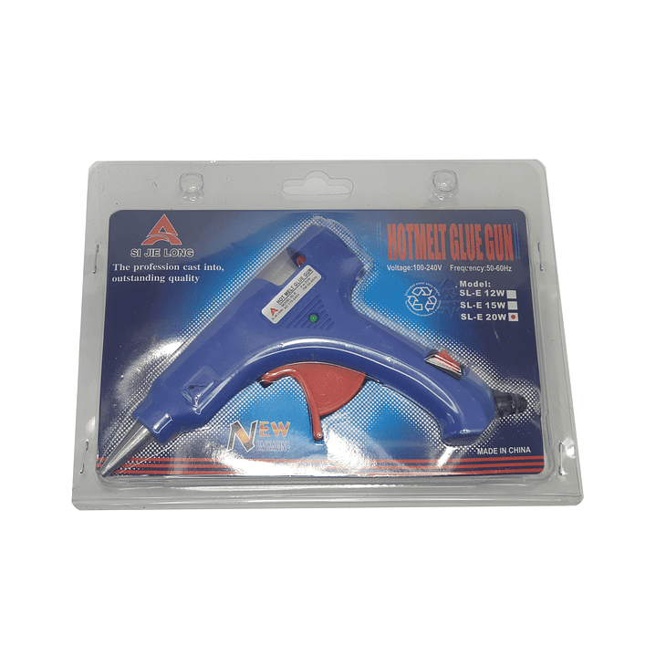 Pistola de Silicona Pequeña Con Interruptor 20W 2