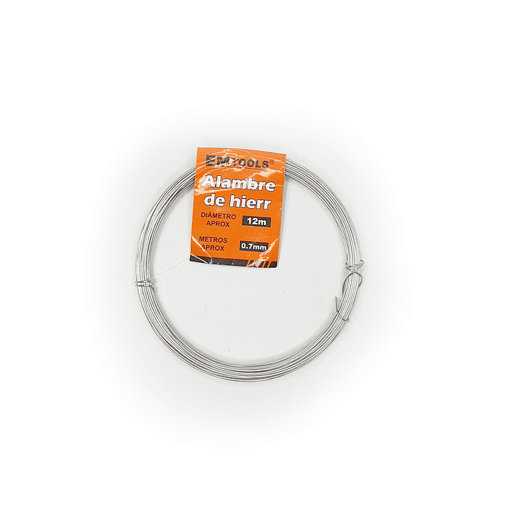 Alambre de Hierro - 0.7mm de espesor - 12 Metros de largo 1