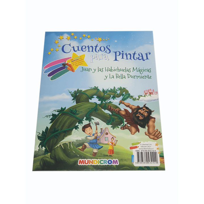 Cuentos para Pintar - Las habichuelas Mágicas y la Bella durmiente 2