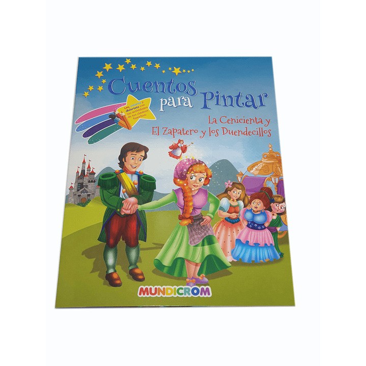 Cuentos Para Pintar La cenicienta - El Zapatero y los duendecillos 1