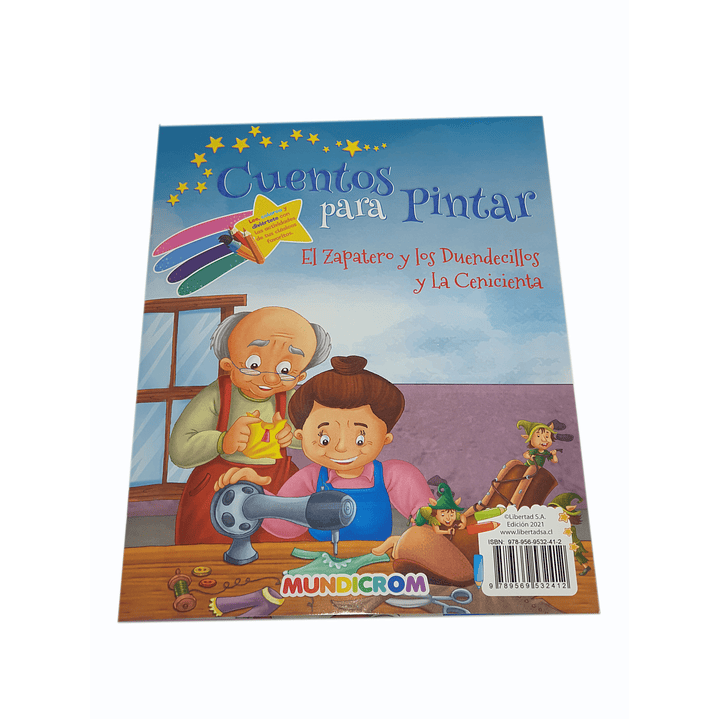 Cuentos Para Pintar La cenicienta - El Zapatero y los duendecillos 2