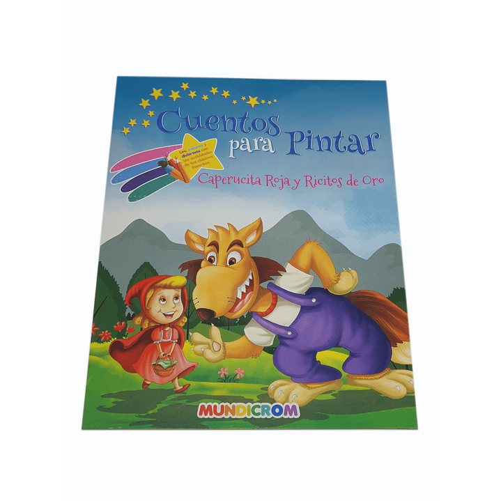Cuentos para Pintar - Caperucita Roja - Ricitos de oro 1