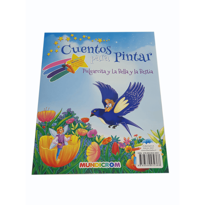 Cuentos para Pintar La bella y la bestia - Pulgarcita 2