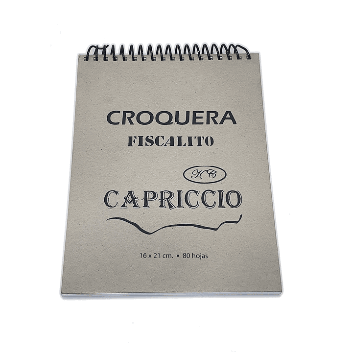 Croquera media carta capriccio 16x21cm 80 Hojas 1