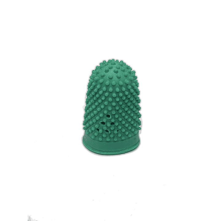 Dedal de Goma 23mm Color Verde 1
