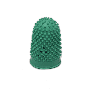 Dedal de Goma 23mm Color Verde