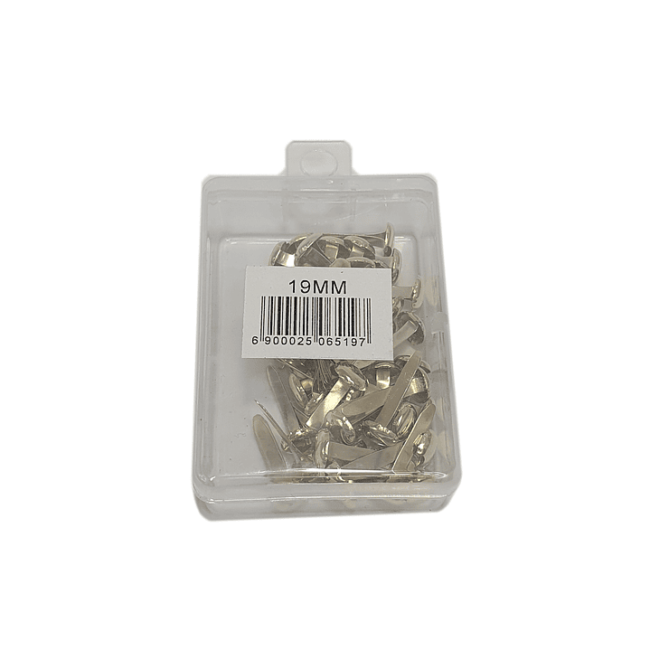 Chinche Mariposa - Doble pata 19mm - caja 45 unidades Aprox 1