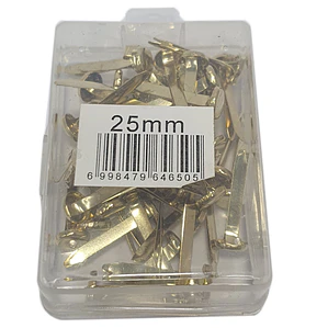 Chinche Mariposa - Doble Pata 25mm - Caja 45 Unidades Aprox