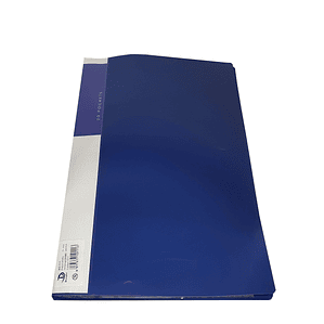 Carpeta plástica con 20 fundas tamaño A4 /10111