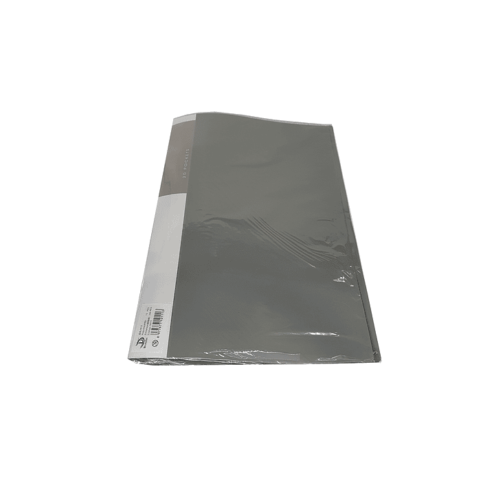 Carpeta plástica con 20 fundas tamaño A4 /10111 3