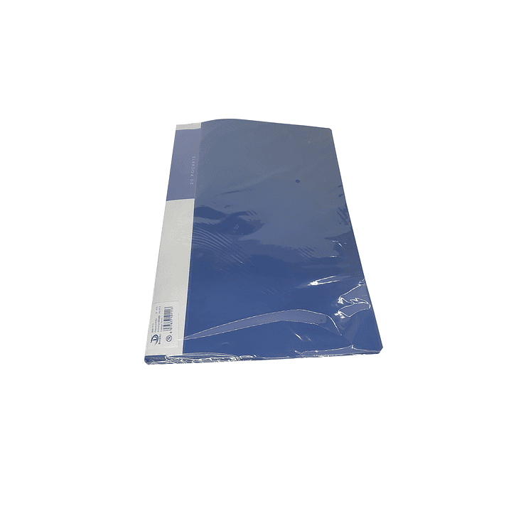 Carpeta plástica con 20 fundas tamaño A4 /10111 4