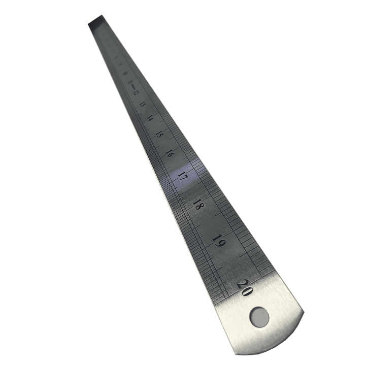 Regla Metálica 50cm con funda / 6314514 2