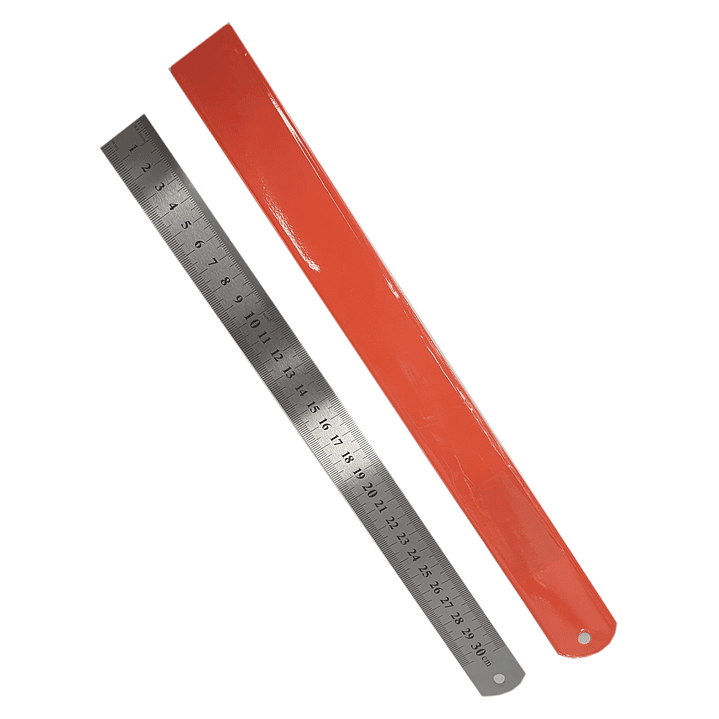 Regla Metálica 30cm con funda / 6314513 1